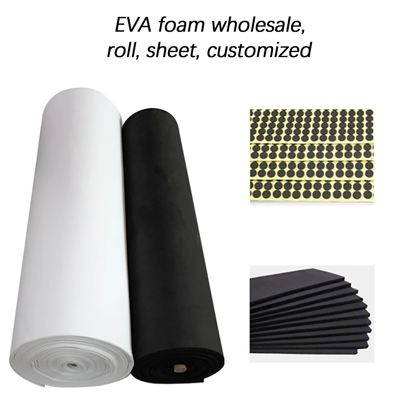 EVA Foam Rolls, Sheets & Custom Shapes