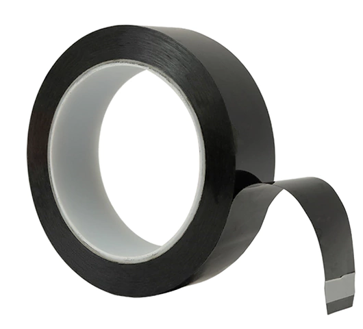 Black PET base double-sided tape 0.2mm thick